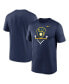 Фото #1 товара Men's Navy Milwaukee Brewers Icon Legend T-shirt