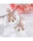 ფოტო #2 პროდუქტის Women's Gold Regal Drop Earrings