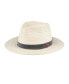 Фото #1 товара Men's Straw Panama Hat with Denim Washed Band