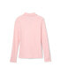 ფოტო #30 პროდუქტის Big Girls Long Sleeve Interlock Knit Polo with Picot Collar