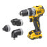 Фото #3 товара DEWALT DCD703L2T-QW - Pistol grip drill - Keyless - 1 cm - 1500 RPM - 2 cm - 1 cm