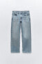 Z1975 straight-leg mid-rise cropped jeans