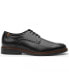 Фото #2 товара Men's Men s Black Leather Oxfords By