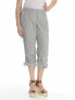 Фото #1 товара Inc International Concepts Women's Embellished Studded Cargo Pants Gray 6