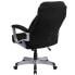 Фото #2 товара Hercules Series Big & Tall 500 Lb. Rated Black Fabric Executive Swivel Chair With Arms