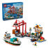 LEGO Sea Port With Goods Ship Construction Game - фото #5