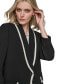 Фото #5 товара Women's Tipped Shawl Collar Blazer