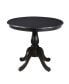 Фото #1 товара Natalie Round Pedestal Dining Table