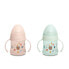 Фото #2 товара INTO THE FOREST baby bottle train handles colors +4M 150 ml