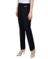 ფოტო #3 პროდუქტის Petite Scuba Crepe Ankle Pants