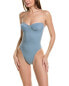 Фото #1 товара Norma Kamali Corset One-Piece Women's Blue Xl