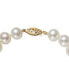 AA 18" Cultured Freshwater Pearl Strand Necklace (7-1/2-8-1/2mm)