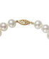 ფოტო #2 პროდუქტის AA 18" Cultured Freshwater Pearl Strand Necklace (7-1/2-8-1/2mm)