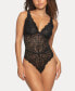 ფოტო #1 პროდუქტის Women's Lux Lace Cup Teddy