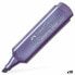 Фото #1 товара Флуоресцентный маркер Faber-Castell Textliner 46 Фиолетовый 10 штук