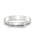 ფოტო #1 პროდუქტის Platinum Polished Flat Wedding Band Ring