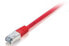 Фото #1 товара Equip Cat.6 S/FTP Patch Cable - 0.5m - Red - 0.5 m - Cat6 - S/FTP (S-STP) - RJ-45 - RJ-45