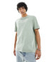 ASOS DESIGN heavyweight relaxed t-shirt in washed green