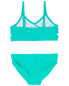 Kid 2-Piece Bikini Swimsuit 6-6X