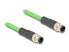 Delock M12 Kabel D-kodiert 4 Pin Stecker zu PUR TPU 2 m - Cable - 2 m