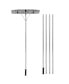 Фото #1 товара 4.8-20 Feet Sectional Snow Roof Rake with Built-in Wheels