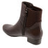 Фото #5 товара Trotters Magnolia T2164-200 Womens Brown Wide Leather Ankle & Booties Boots 6