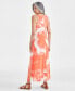 Фото #2 товара Платье женское узорное Style & Co. Tie-Dye, вязаное, макси