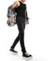 Фото #3 товара Dr Denim Chase skinny fit jeans in dark worn black