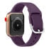 Фото #5 товара Silikonowy pasek do zegarka Apple Watch 2-9/SE 38/40/41mm Silicone Strap APS czarny
