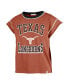 ფოტო #2 პროდუქტის Women's Texas Orange Texas Longhorns Sound Up Maya Cutoff T-shirt