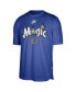 Men's Blue Orlando Magic Hardwood Classics 2023/24 Classic Edition Performance Pregame Shooting T-shirt