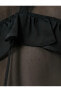 Фото #11 товара Şifon Gömlek Fırfırlı Bağlama Detaylı Uzun Kollu