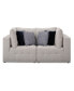 Фото #3 товара CLOSEOUT! Modern 2-Pc. Fabric Modular Loveseat