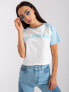 Фото #10 товара T-shirt-FA-TS-7708.44-biało-niebieski