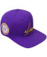 Фото #1 товара Men's Purple Alcorn State Braves Evergreen Primary Logo Snapback Hat