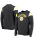 Фото #1 товара Men's Black Pittsburgh Steelers Franklin Rooted Long Sleeve T-shirt