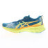 Asics Novablast 2 1011B445-400 Mens Blue Mesh Athletic Running Shoes