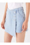 Фото #6 товара Юбка LC Waikiki Ripped Denim Shorts