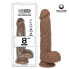 Фото #4 товара Dildo Dual Layer Silicone 8.25 Brown