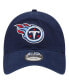 Фото #2 товара Men's Navy Tennessee Titans Distinct 9TWENTY Adjustable Hat
