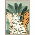 Фото #2 товара Картина DKD Home Decor 83 x 4,5 x 123 cm Тропический Животные (2 штук)