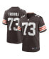 Фото #1 товара Men's Joe Thomas Brown Cleveland Browns Retired Player Game Jersey