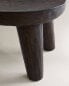 Irregular hammered stool