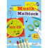 Фото #1 товара Schott Music Mein Musik-Malblock mit CD, 4-7 Jahre