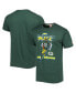 ფოტო #1 პროდუქტის Men's Aaron Rodgers Heathered Green Green Bay Packers Nfl Blitz Player Tri-Blend T-shirt