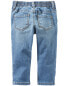 Фото #8 товара Джинсы для малышей Carterʻs Baby Medium Blue Wash Skinny-Leg