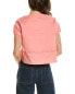 Фото #2 товара Staud Jules Top Women's Pink S