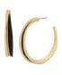 ფოტო #1 პროდუქტის Women's Patina Hoop Earrings