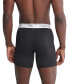 Фото #3 товара Men's 3-Pack Micro Stretch Solid Boxer Briefs