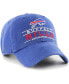 Фото #3 товара Men's Royal Buffalo Bills Vernon Clean Up Adjustable Hat